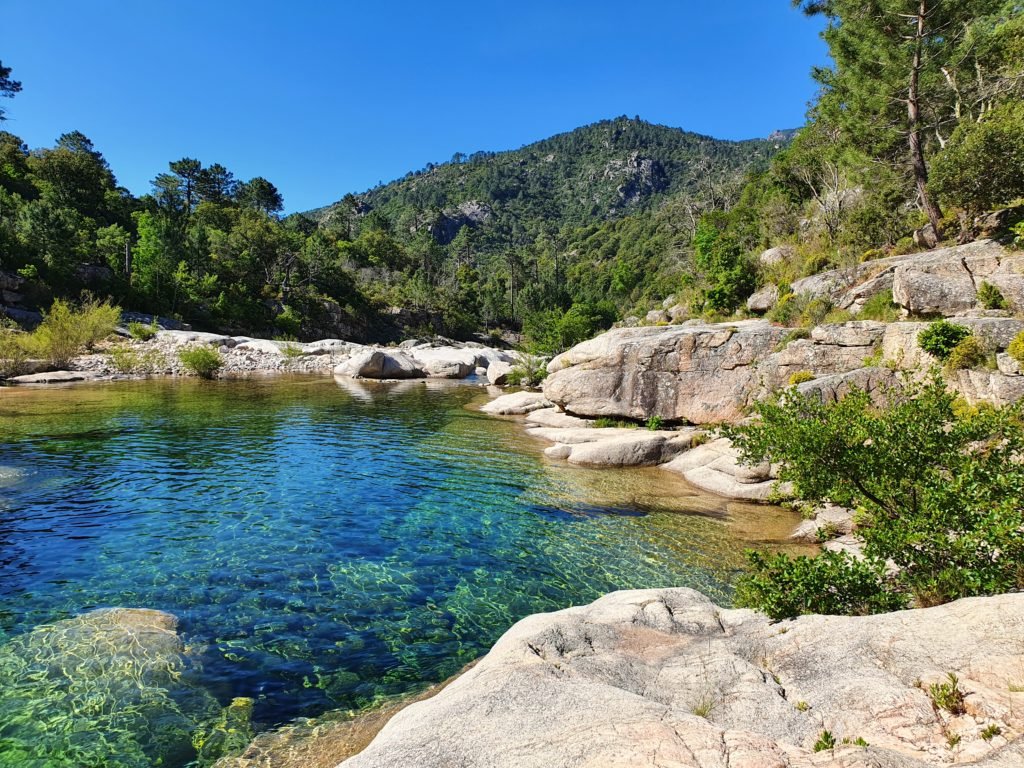 Piscines Naturelles de Cavu en Corse